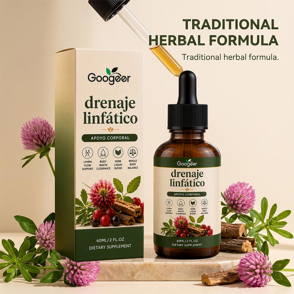 Herbal Wellness Drops - Kräuter-Flüssigpräparat 60ml Botanische Tropfen mit Catchweed,
