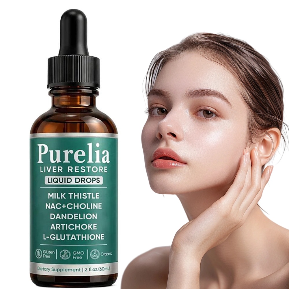 Herbal Wellness Drops - Mariendistel-Kräuter-Tropfen 60ml NAC Cholin Löwenzahn Artischocke