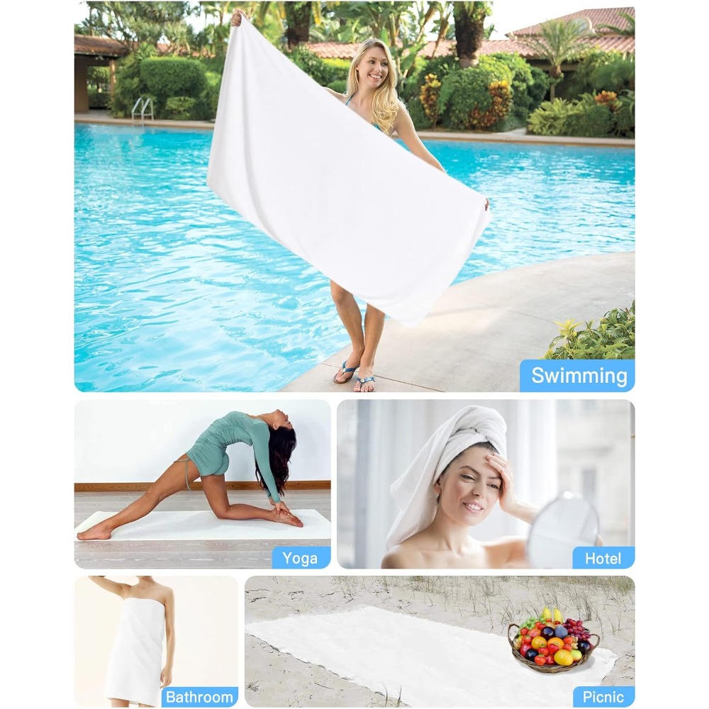1 Stück Strandtuch Reinweiße H – Herbal Yoga Bewertung und Preis