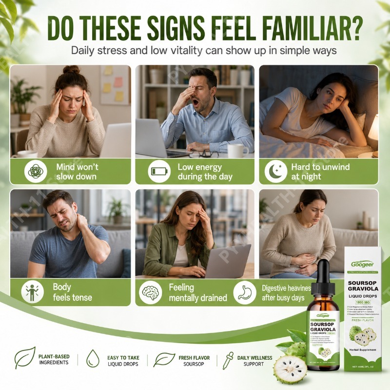 Soursop Graviola Blatt- und Fr – Herbal Wellness Drops Bewertung und Preis