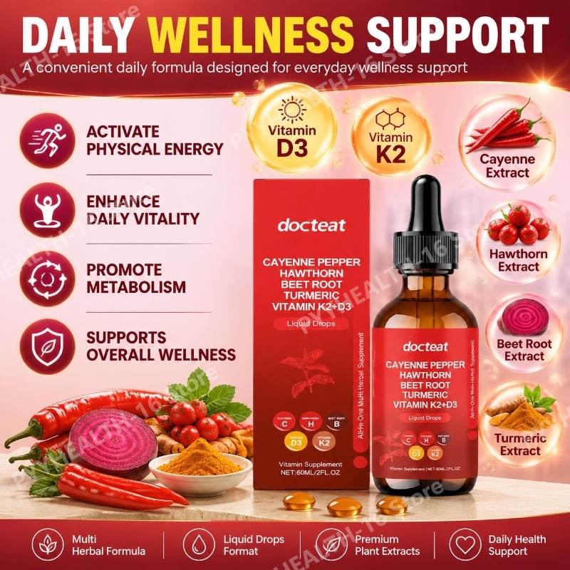 Docteat Vitamin K2+D3 Flüssige – Herbal Wellness Drops Bewertung und Preis